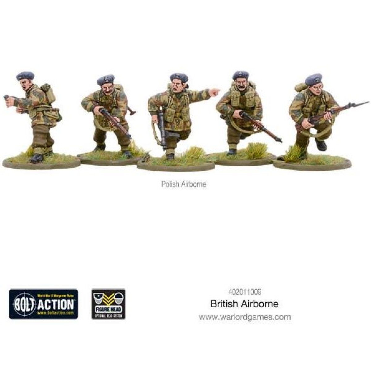 Bolt Action British British Airborne WWII Allied Paratroopers